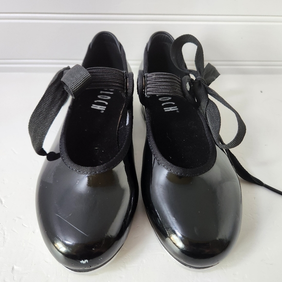 Bloch Annie Tyette Black Tap Shoes Size 11 - Picture 5 of 7